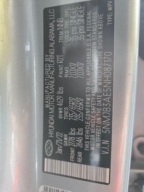 2022 Hyundai Tucson SEL