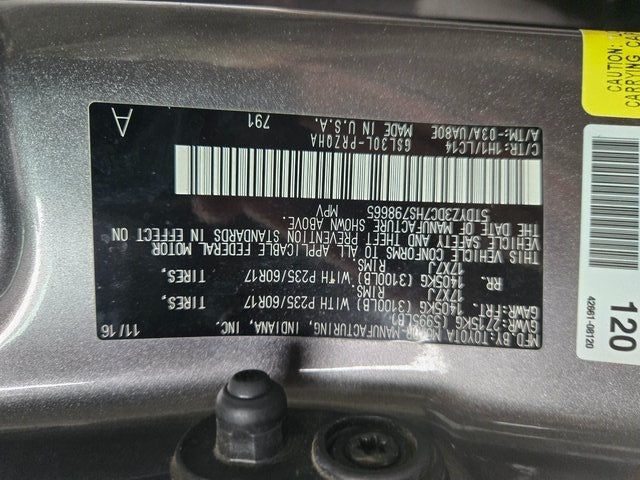 2017 Toyota Sienna XLE 7 Passenger