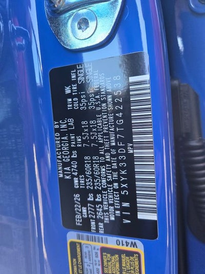 2026 Kia Sportage EX