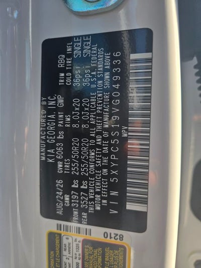 2027 Kia Telluride EX