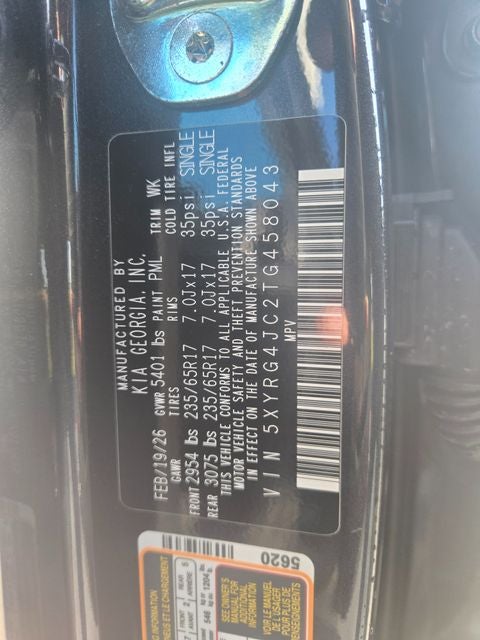 2026 Kia Sorento LX