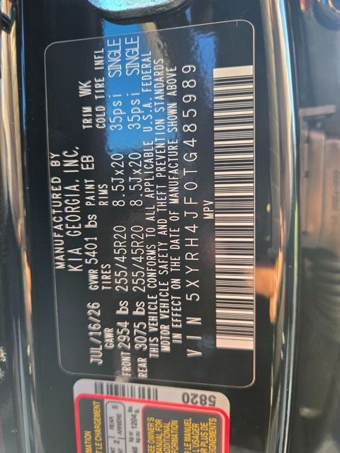 2026 Kia Sorento EX