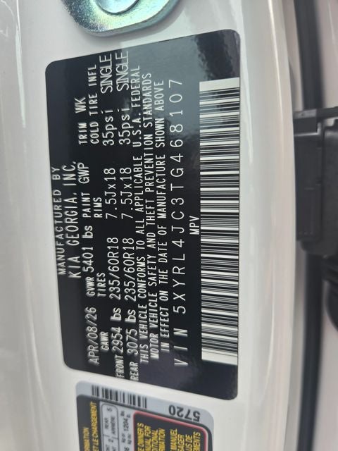 2026 Kia Sorento S