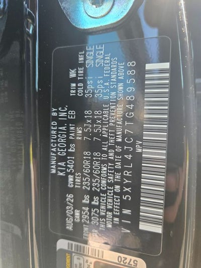 2026 Kia Sorento S