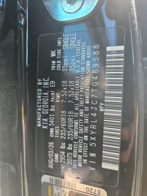 2026 Kia Sorento S