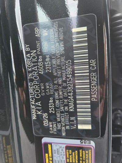 2026 Kia K5 GT