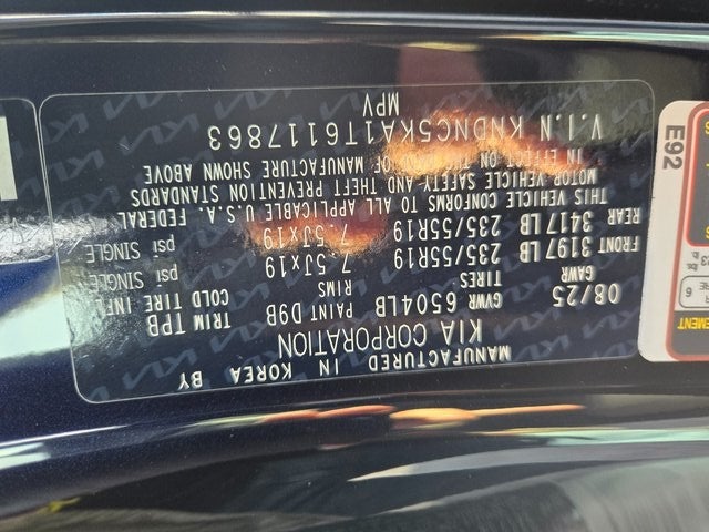 2026 Kia Carnival Hybrid EX