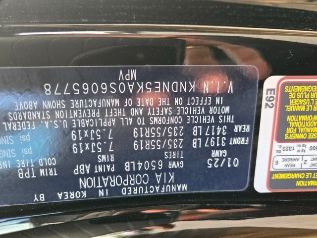 2025 Kia Carnival Hybrid SX