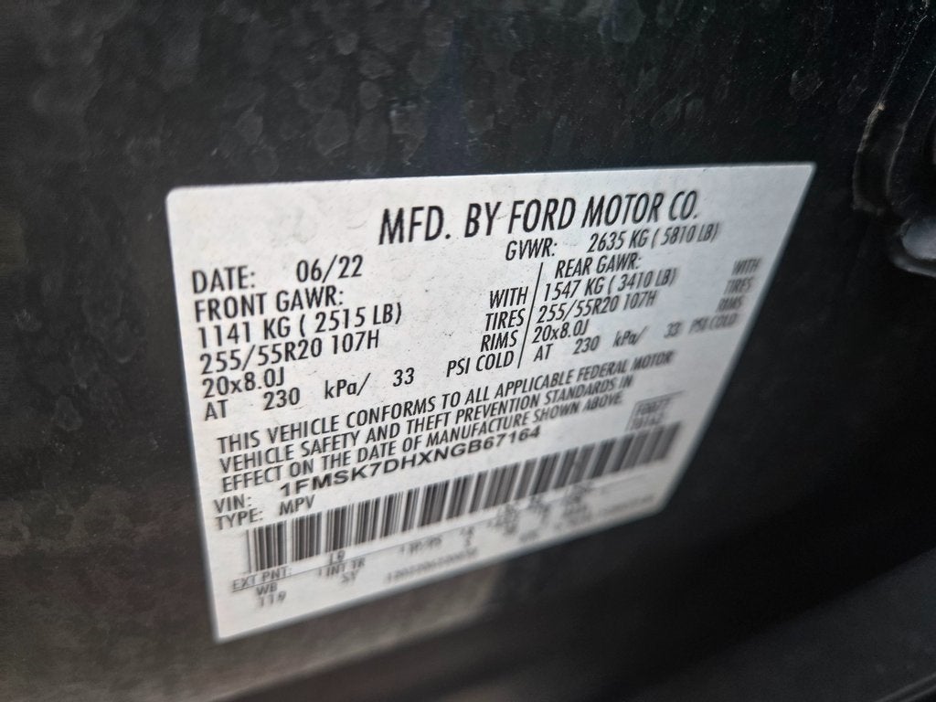 2022 Ford Explorer XLT