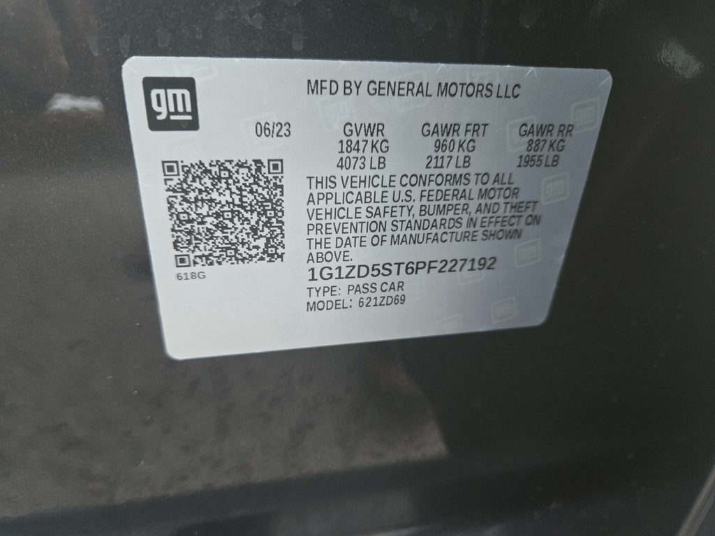 2023 Chevrolet Malibu LT 1LT