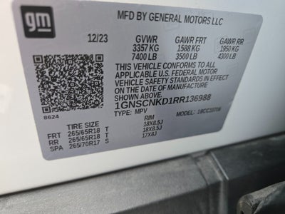 2024 Chevrolet Tahoe LT