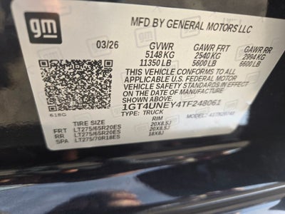 2026 GMC Sierra 2500HD SLT