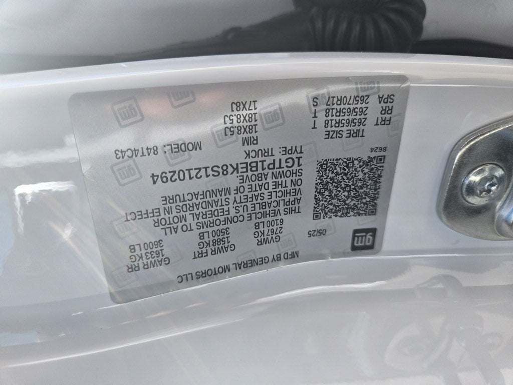 2025 GMC Canyon Elevation