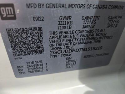 2022 Chevrolet Silverado 1500 LT LT1