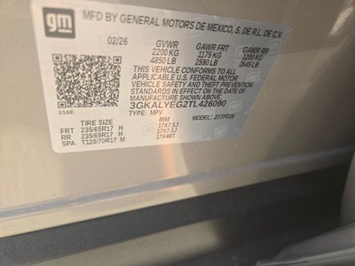 2026 GMC Terrain AT4