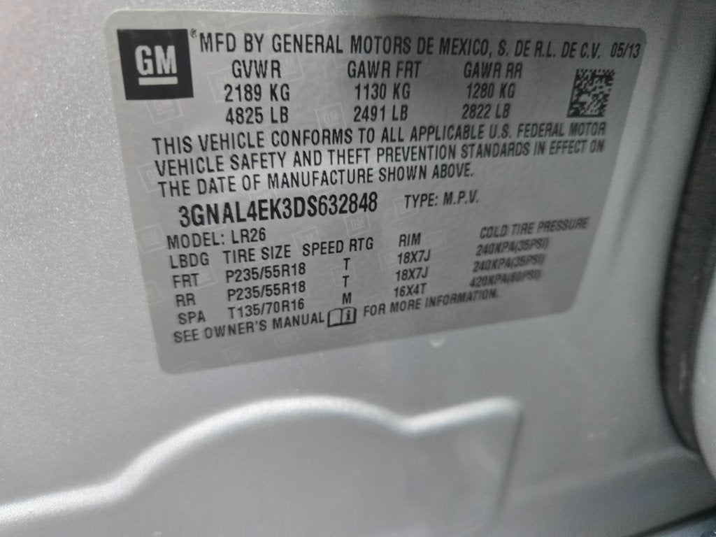 2013 Chevrolet Captiva Sport LTZ