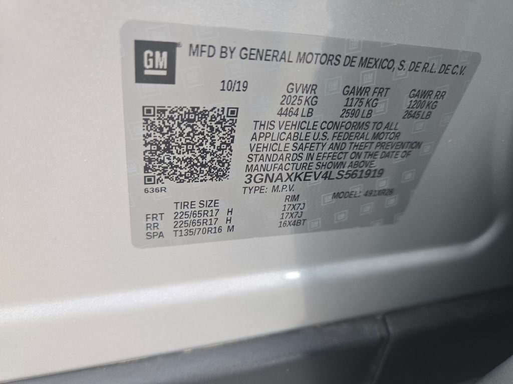 2020 Chevrolet Equinox LT
