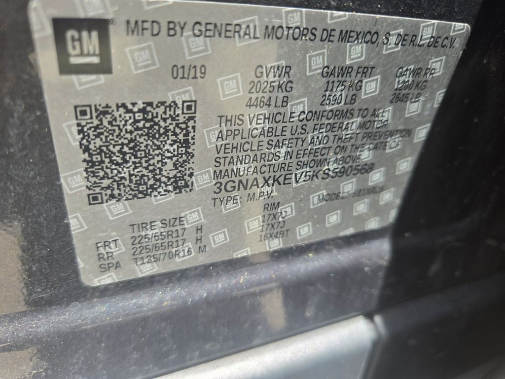 2019 Chevrolet Equinox LT