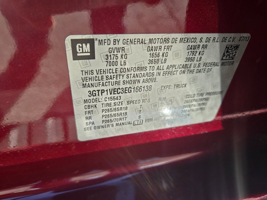 2014 GMC Sierra 1500 SLT