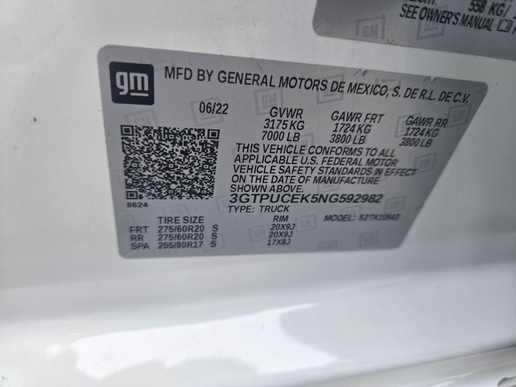 2022 GMC Sierra 1500 Elevation