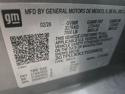 2026 GMC Sierra 1500 Elevation