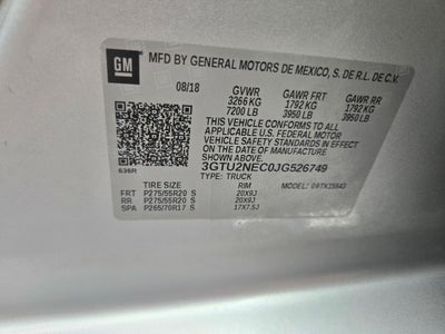 2018 GMC Sierra 1500 SLT