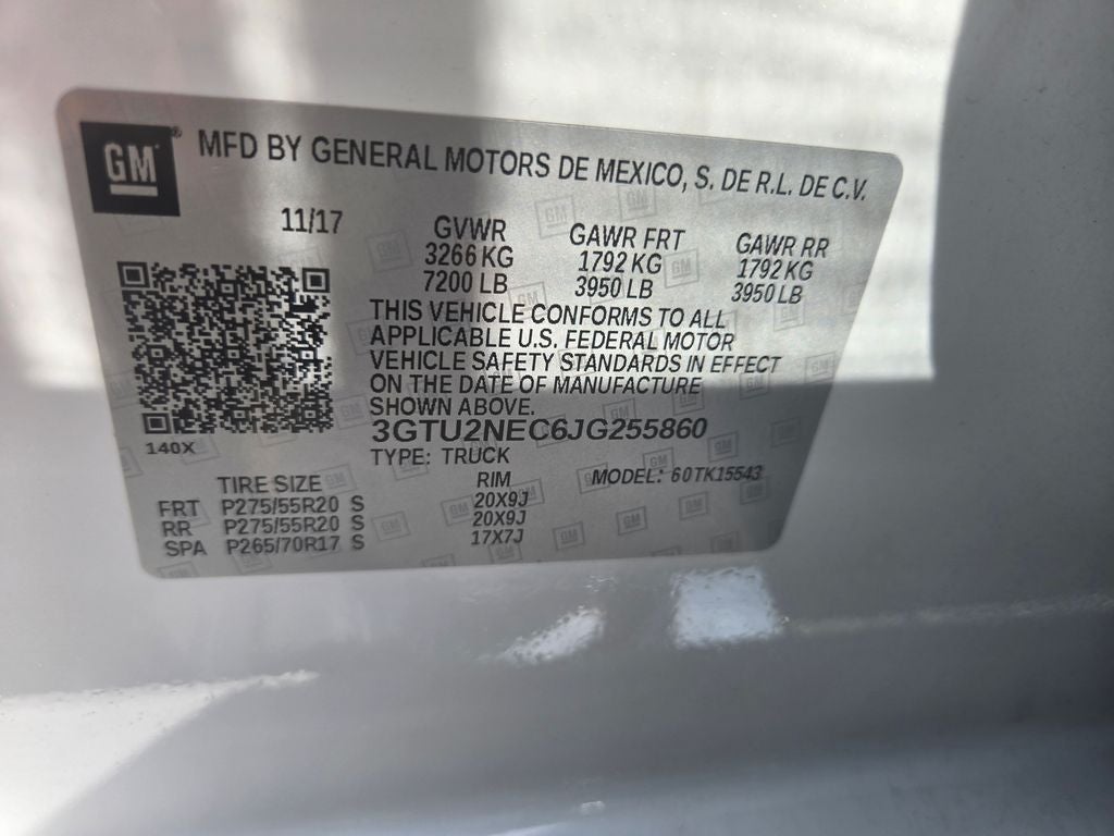 2018 GMC Sierra 1500 SLT