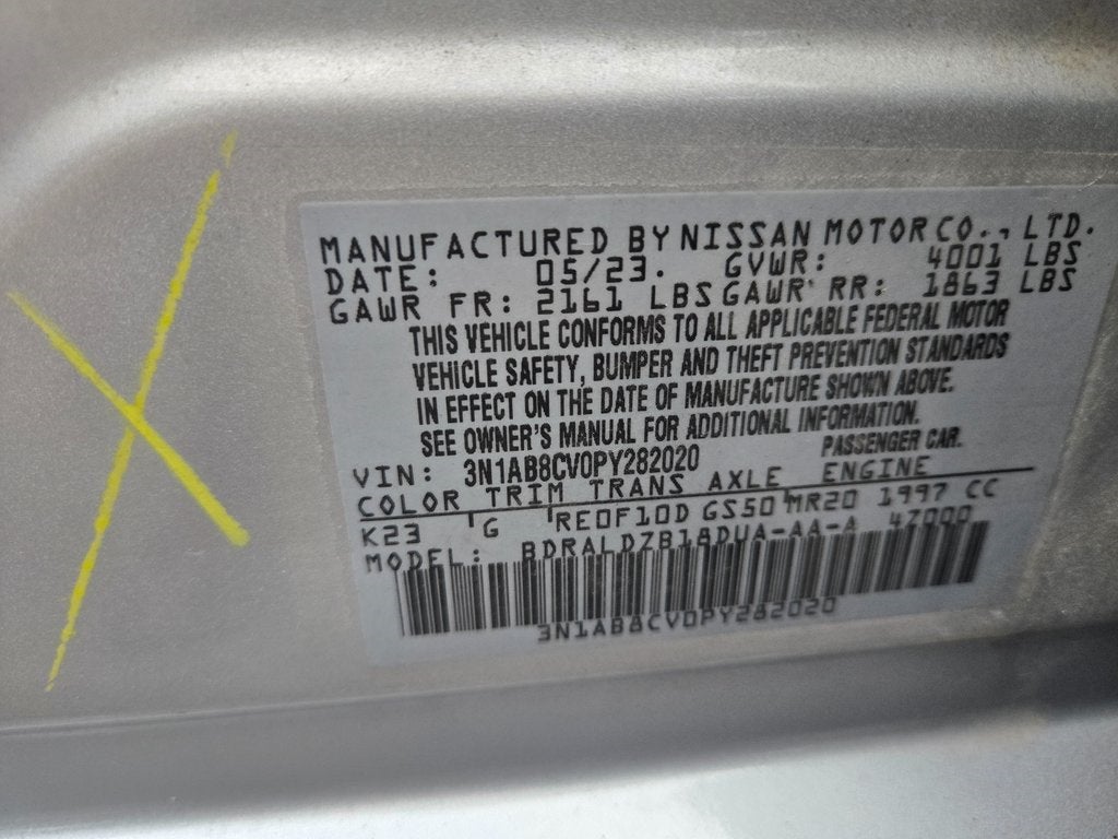 2023 Nissan Sentra SV