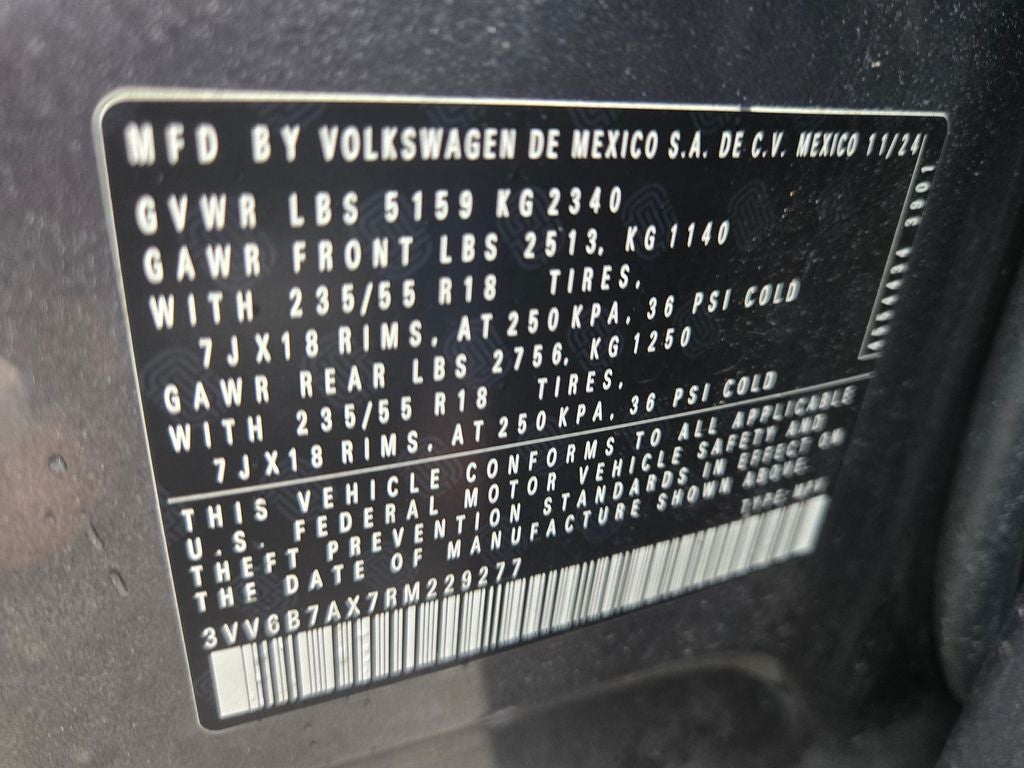 2024 Volkswagen Tiguan 2.0T Wolfsburg Edition