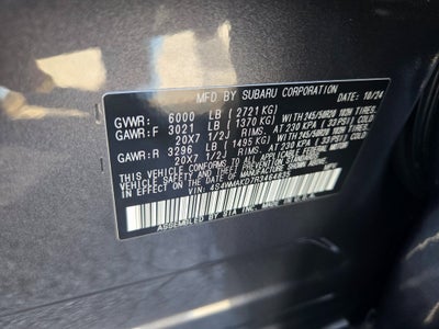 2024 Subaru Ascent Onyx Edition