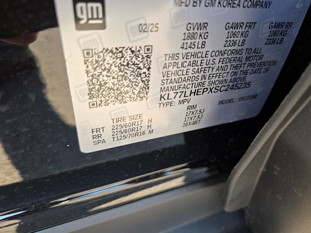 2025 Chevrolet Trax LT